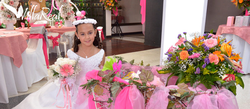 Salón para primeras comuniones en Medellín