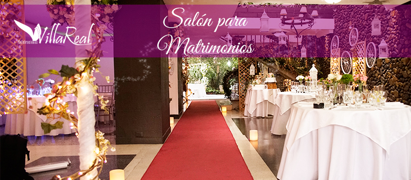 Banquetes Villa Real: su salón para matrimonios en Medellín