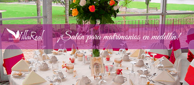 Banquetes Villareal: un hermoso salón de banquetes en Medellín